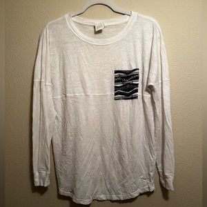 PINK Victorias Secret oversized long sleeve S